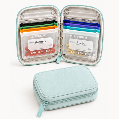 Seha™ – Waterproof Weekly Pill Organizer
